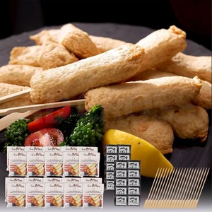 [인포벨]TV홈쇼핑정품 애드크로스 부산진 일품 어묵봉 순한맛 30p + 매운맛 20p + 대나무꼬치 10p + 국물팩 10p, 2세트, 1.5kg
