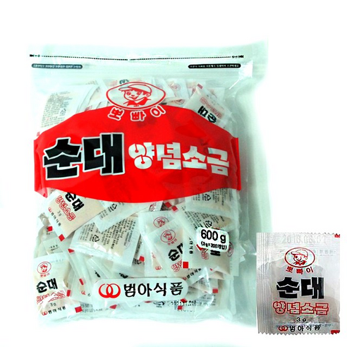 범아뽀빠이 순대 양념소금 200p
