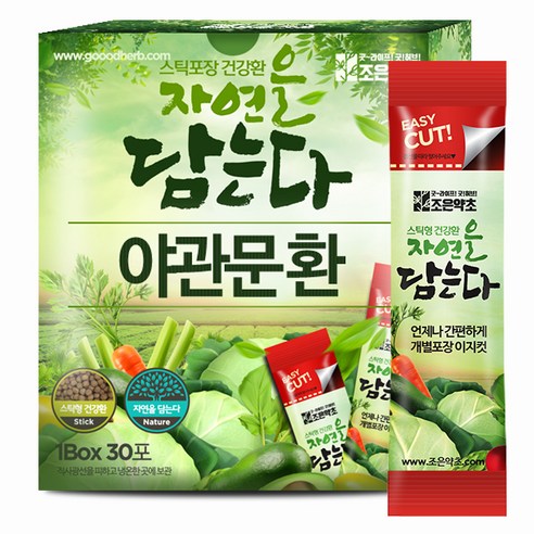 조은약초 자연을 담는다 스틱형 야관문환, 30개, 3g