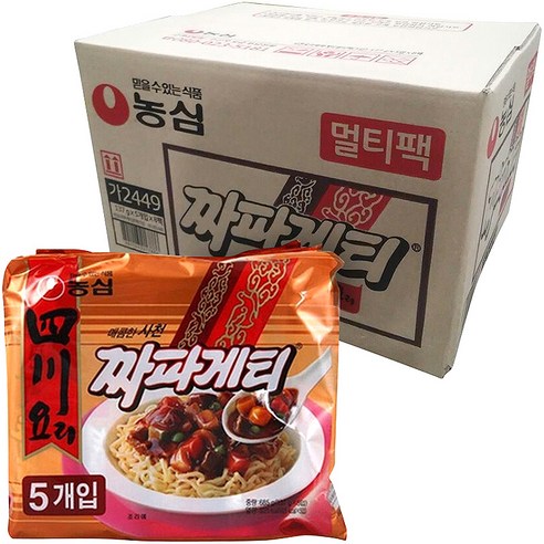짜파게티 사천 137g, 40개