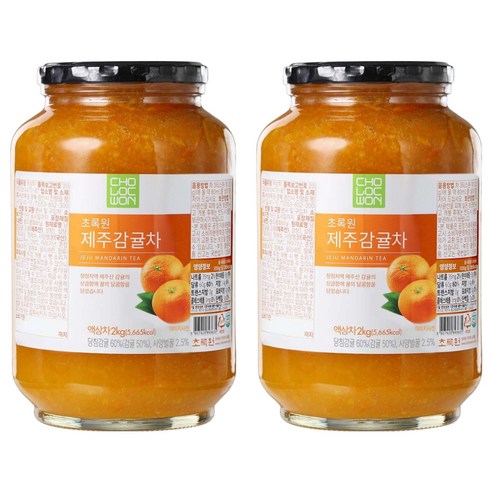 초록원 제주감귤차