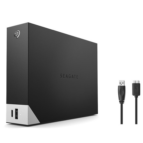 씨게이트 One Touch HUB 외장하드 STLC12000400 +데이터복구+USB케이블