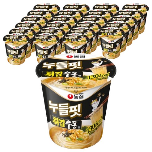 누들핏 튀김우동맛 35.5g, 24개