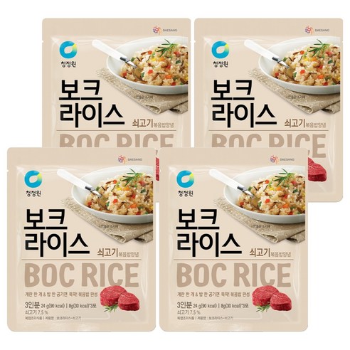 청정원 보크라이스 쇠고기