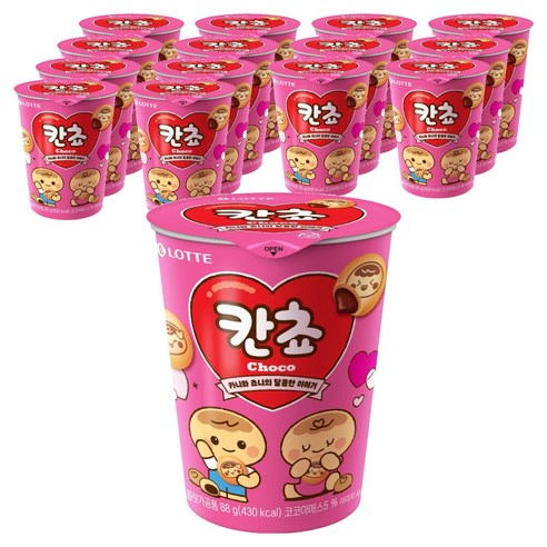 롯데웰푸드 칸쵸 컵
