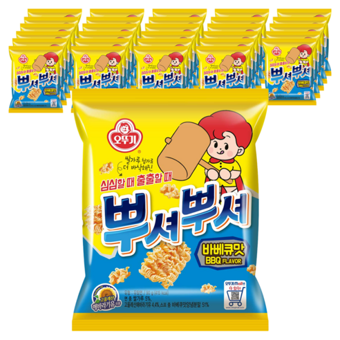 오뚜기 뿌셔뿌셔 바베큐맛