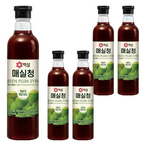백설 매실청