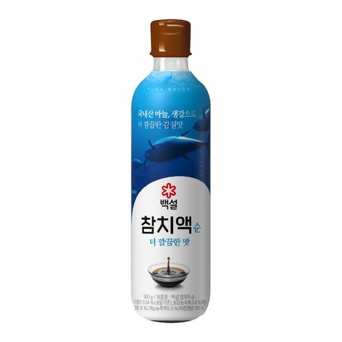 백설 참치액 순 더 깔끔한 맛