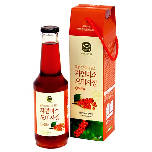 자연미소 오미자청, 700ml, 1개입, 1개