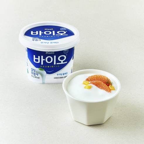 매일바이오 무가당 플레인, 450g, 1개