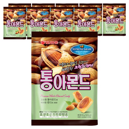 오리온 통아몬드 캔디