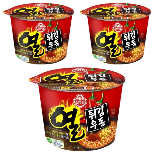 오뚜기 열튀김우동 100g