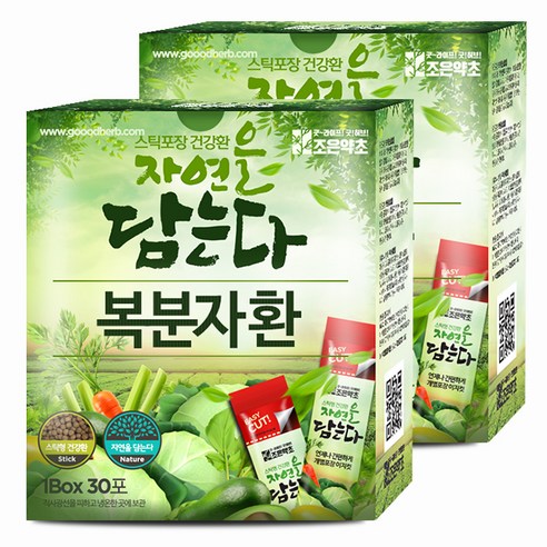 굿허브 조은약초 자연을 담는다 스틱형 복분자환, 2개, 90g