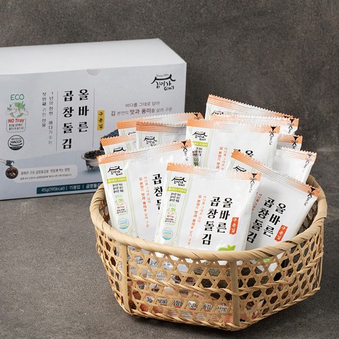 [로켓프레시] 김이가 올바른 구운 곱창돌김