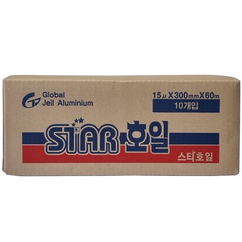 지제이알미늄 스타호일, 60m, 10개