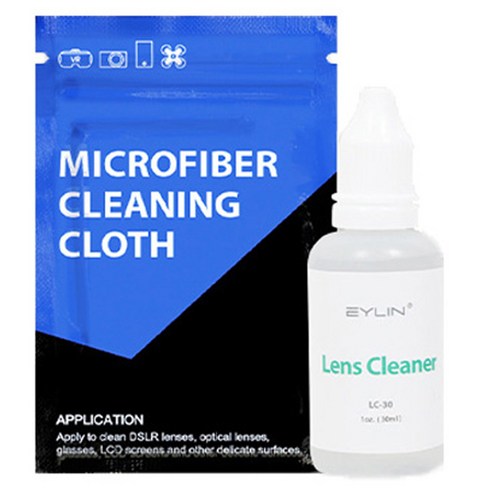 EYLIN 카메라 청소 도구 렌즈 클리너 30ml 세트, ELC-30, 1세트