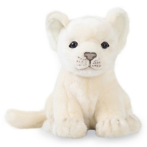 아기백사자 봉제인형, 15cm, 화이트, 1개