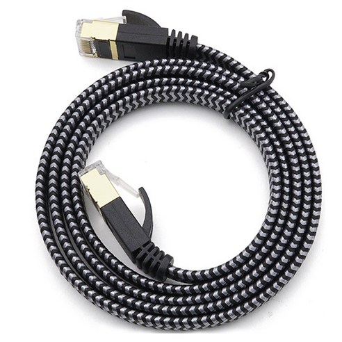 컴스 랜케이블 Direct Cat 7 플랫형 다이렉트 랜선 LAN RJ45 BT898