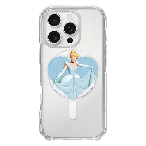 DESIGNSKIN 디즈니 프린세스 맥세이프 그래픽톡, 시계 신데렐라, 1개
