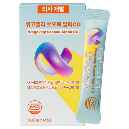 파이안 위고블리 쏘오옥 알파CD, 56g, 1개