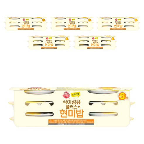 오뚜기 식이섬유플러스 현미밥