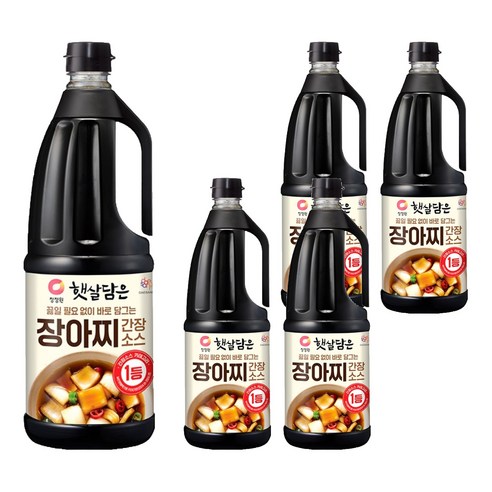 햇살담은 장아찌 간장소스