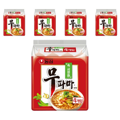 무파마탕면 122g