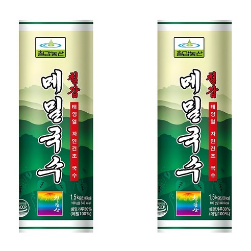 칠갑농산 메밀국수