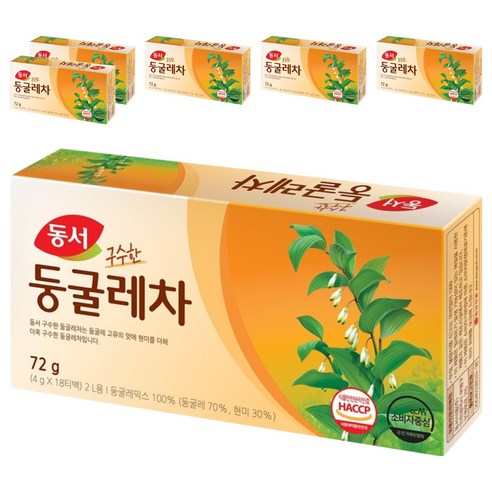 동서 둥굴레차 티백