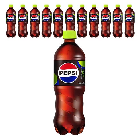 펩시 제로슈거 라임향, 500ml, 12개