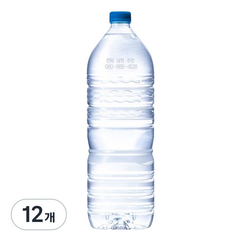 웅진 깊을수록 무라벨, 2L, 12개