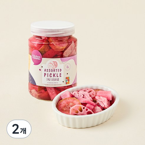 [로켓프레시] 키친콤마 저당 모듬피클