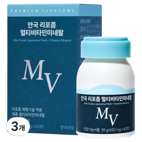 안국건강 리포좀 멀티비타민 미네랄