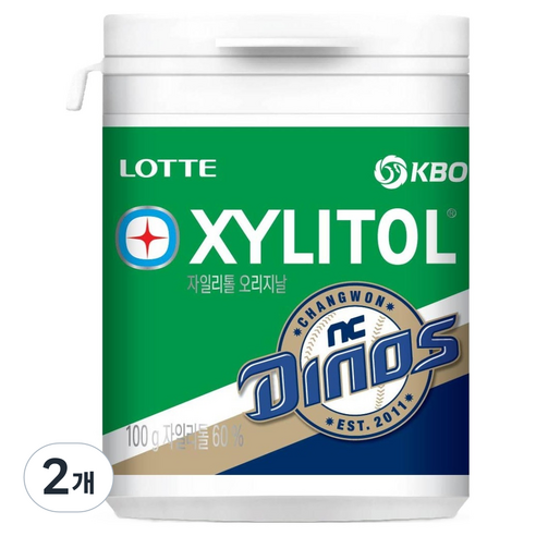 롯데자일리톨 KBO 오리지날 껌 NC 다이노스