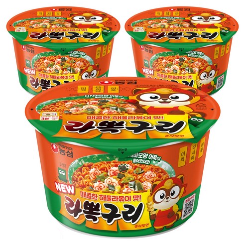 농심 라뽁구리 큰사발면 105g