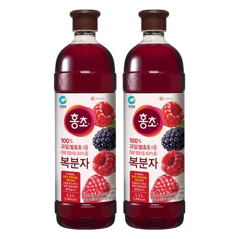 청정원 홍초 복분자
