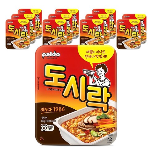 팔도도시락 컵라면 86g