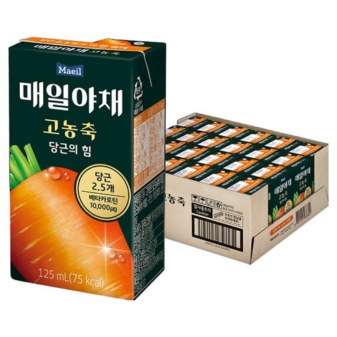 매일야채 고농축 주스 당근의 힘