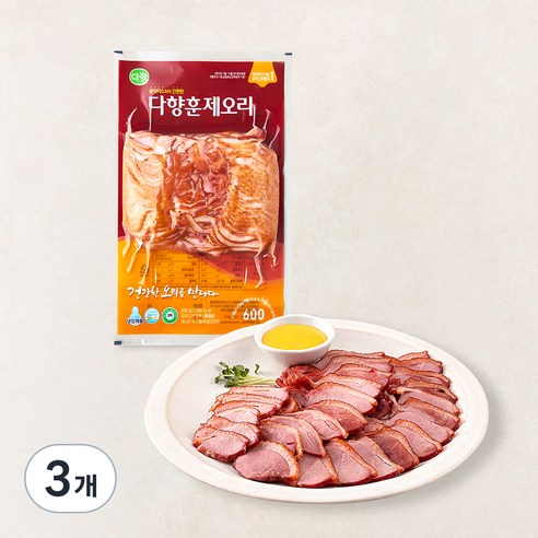 [로켓프레시] 다향 훈제오리