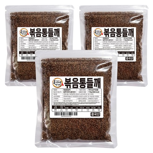 복이네먹거리 볶음 통들깨