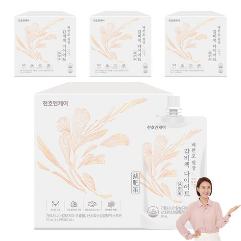 천호엔케어 감비책 다이어트 14p, 980ml, 4개