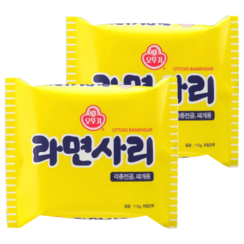 오뚜기 라면사리110g, 2개