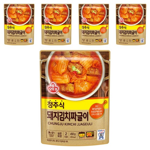 오뚜기 청주식 돼지김치짜글이