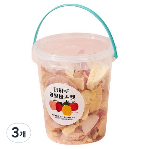 THEHARU 과일바스켓 동결건조과일칩 4종 블랜딩