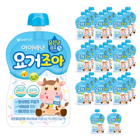 아이배냇 요거조아, 100ml, 30개