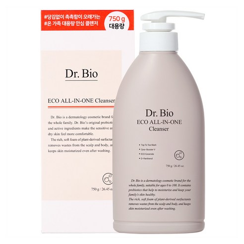 닥터바이오 에코 올인원 클렌저, 750g, 1개