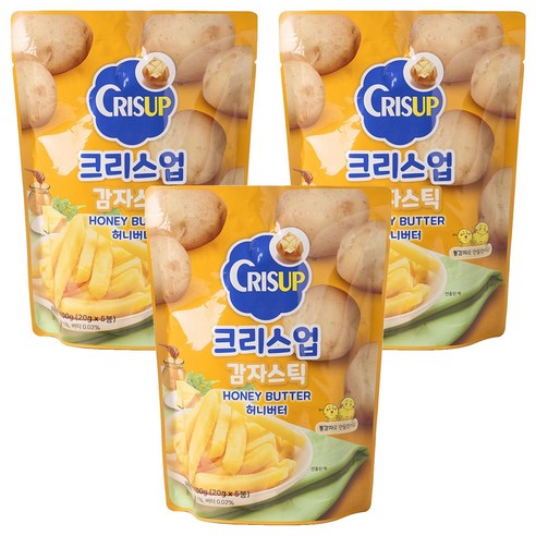 크리스업 감자스틱 허니버터 5p