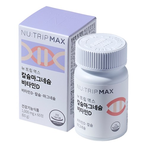 뉴트립 칼슘마그네슘 비타민D 1000 mg