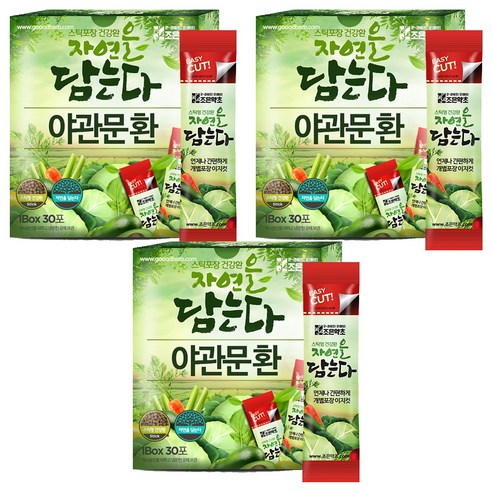 조은약초 스틱형 야관문환, 3개, 90g