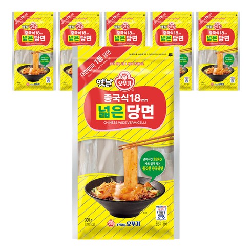 오뚜기옛날 중국식18mm 넓은당면